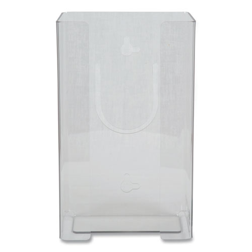 Clear Plexiglas Disposable Glove Dispenser, 1-Box, Plexiglas, Clear, 5.5 x 3.75 x 10