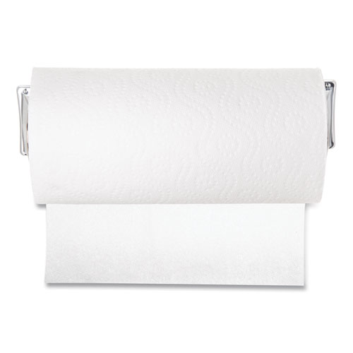 Image of Perforated Roll Towel Dispenser for 11 inch Roll, 13.25 x 4.63 x 2.88, Chrome