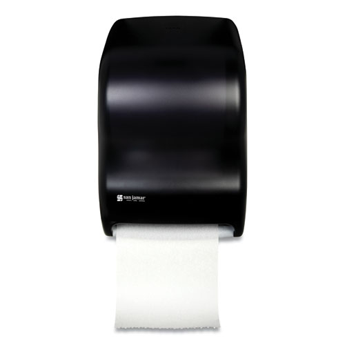 Tear-N-Dry Touchless Roll Towel Dispenser, 16.75 x 10 x 12.5, Black/Silver  - mastersupplyonline