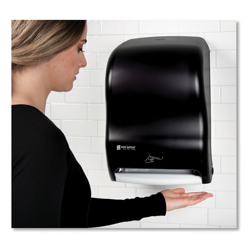 Image of San Jamar® Smart System With Iq Sensor Towel Dispenser, 11.75 X 9 X 15.5, Black Pearl