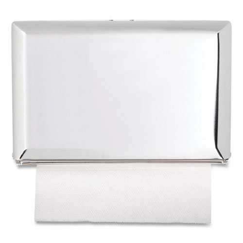 San Jamar Singlefold Paper Towel Dispenser - White