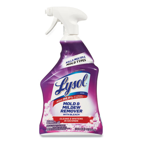 Lysol® Brand Mold And Mildew Remover With Bleach, Ready To Use, 32 Oz Spray Bottle