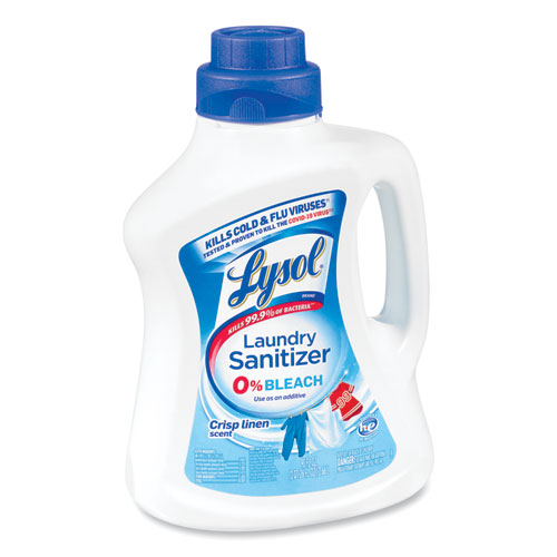 Image of Lysol® Brand Laundry Sanitizer, Liquid, Crisp Linen, 90 Oz