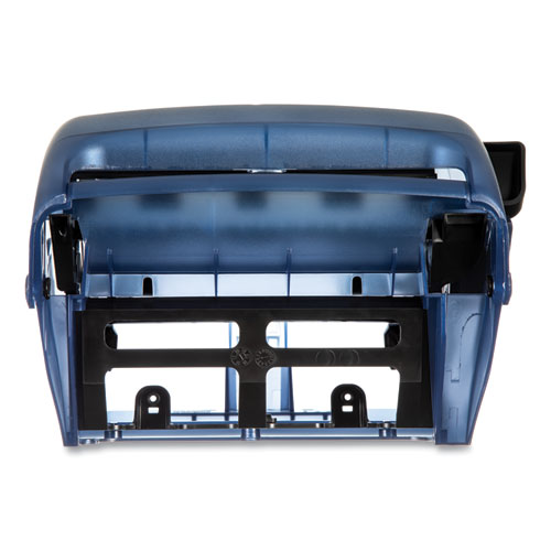 Image of San Jamar® Lever Roll Towel Dispenser, Oceans, 12.94 X 9.25 X 16.5, Arctic Blue