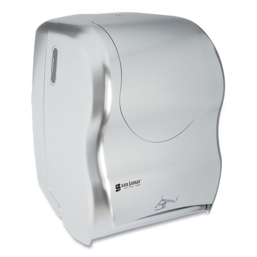 Image of San Jamar® Smart System With Iq Sensor Towel Dispenser, 16.5 X 9.75 X 12, Silver