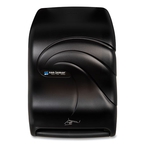 San Jamar® Smart System with iQ Sensor Towel Dispenser, 11.75 x 9.25 x 16.5, Black Pearl