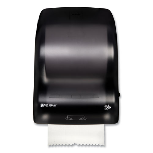 San Jamar® Simplicity Mechanical Roll Dispenser, 12.38 x 9.5 x 14.63, Black Pearl