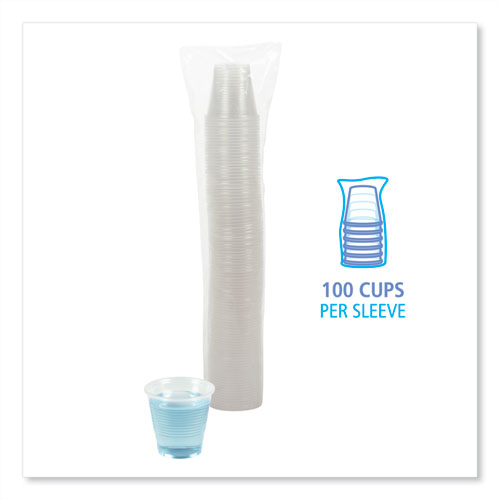 Image of Boardwalk® Translucent Plastic Cold Cups, 5 Oz, Polypropylene, 100/Pack