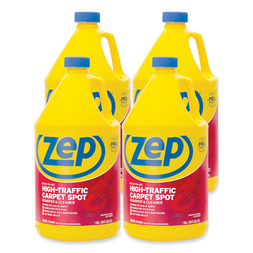 Image of Zep Commercial® High Traffic Carpet Cleaner, 1 Gal, 4/Carton