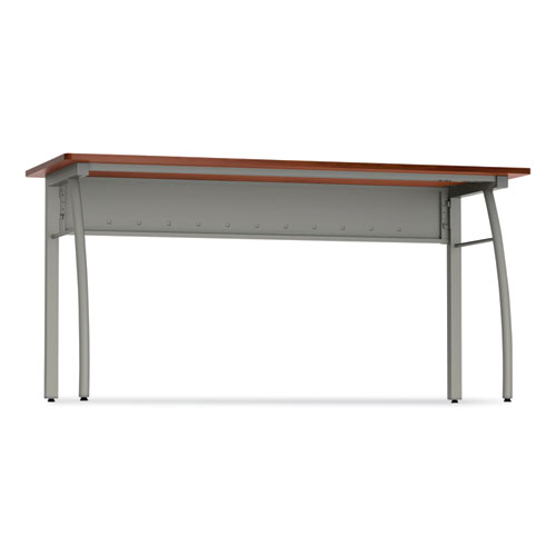 Image of Linea Italia® Trento Line Rectangular Desk, 59.13" X 23.63" X 29.5", Cherry