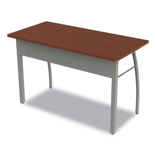 Image of Linea Italia® Trento Line Rectangular Desk, 47.25" X 23.63" X 29.5", Cherry