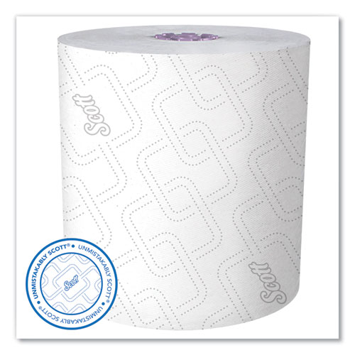 Essential High Capacity Hard Roll Towel, 1-Ply, 8" x 950 ft, White, 6 Rolls/Carton