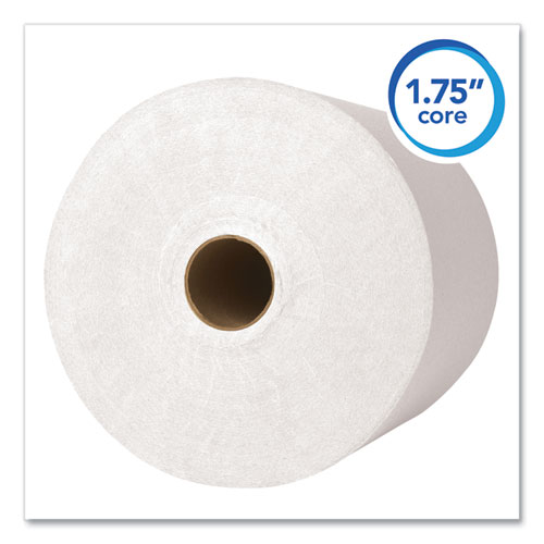 Essential High Capacity Hard Roll Towels for Business, Absorbency Pockets, 1-Ply, 8" x 950 ft, 1.75" Core, White, 6 Rolls/CT