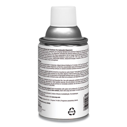 Premium Metered Air Freshener Refill, Citrus, 6.6 oz Aerosol Spray, 12/Carton