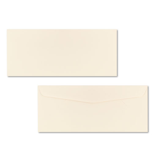 Image of Neenah Paper Classic Crest #10 Envelope, Commercial Flap, Gummed Closure, 4.13 X 9.5, Baronial Ivory, 500/Box