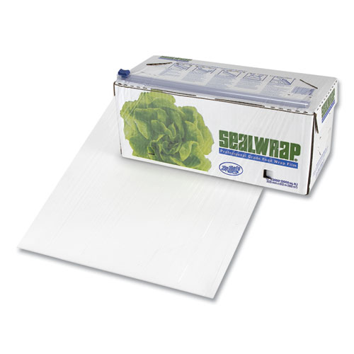 SealWrap ZipSafe Food Wrap Film with Slide Cutters, 12'' x 2,000 ft Roll