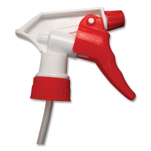 Spray Trigger, 9.5" Tube, Fits 32 oz Bottles, Red/White