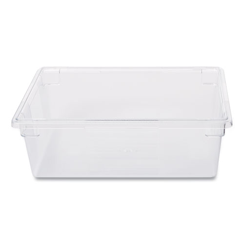 Image of Rubbermaid® Commercial Food/Tote Boxes, 12.5 Gal, 26 X 18 X 9, Clear, Plastic