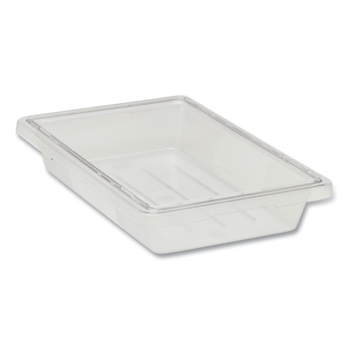 Image of Rubbermaid® Commercial Food/Tote Boxes, 5 Gal, 12 X 18 X 9, Clear, Plastic