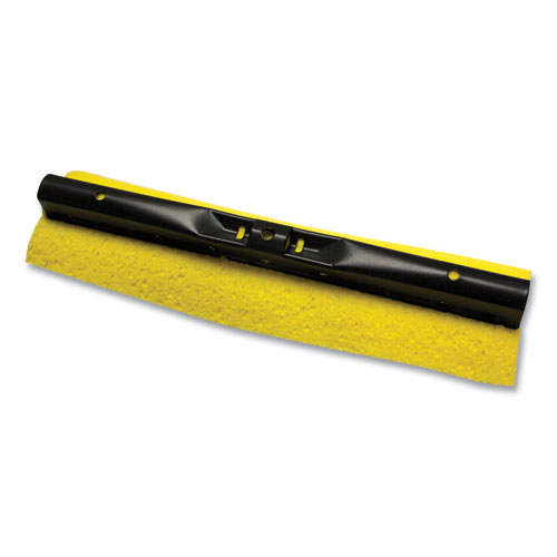 Image of Rubbermaid® Commercial Mop Head Refill For Steel Roller, Sponge, 12" Wide, Yellow