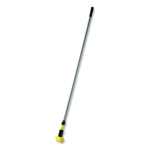 Image of Rubbermaid® Commercial Fiberglass Gripper Mop Handle, 1" Dia X 60", Gray/Yellow