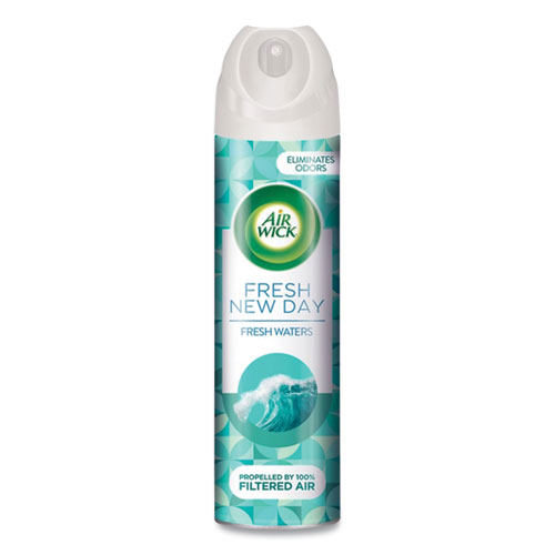 Aerosol Air Freshener, Fresh Waters, 8 oz Aerosol Spray, 12/ Carton ...