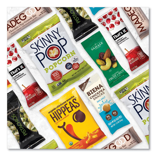 Image of Snack Box Pros Vegan Snack Box, 15 Assorted Snacks/Box, Ships In 1-3 Business Days