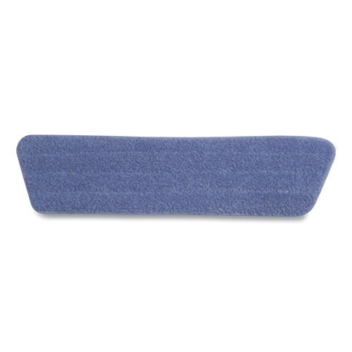 Image of Rubbermaid® Commercial Economy Wet Mopping Pad, Microfiber, 18", Blue