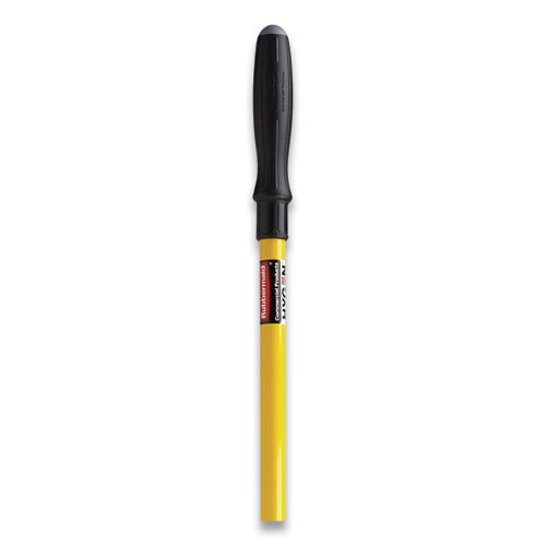 Image of Rubbermaid® Commercial Hygen™ Hygen 58" Quick-Connect Handle, Yellow