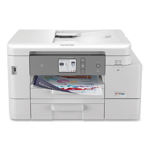 Image of Brother Mfc-J4535Dw All-In-One Color Inkjet Printer, Copy/Fax/Print/Scan