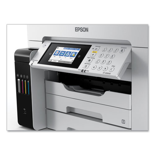 Image of WorkForce ST-C8090 Supertank Color MFC Printer, Copy/Fax/Print/Scan