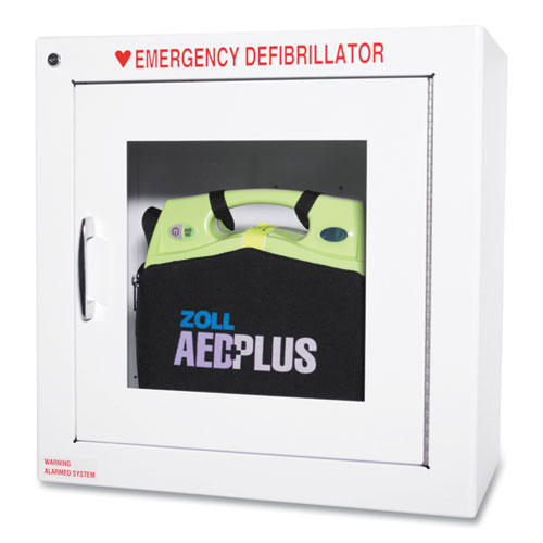 AED Wall Cabinet, 17w x 9.5d x 17h, White