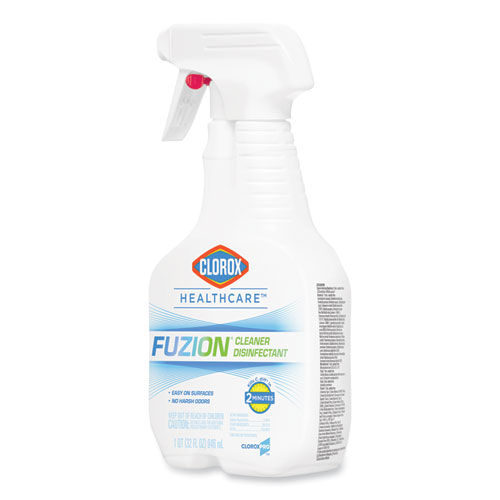 Image of Clorox Healthcare® Fuzion Cleaner Disinfectant, 32 Oz Spray Bottle