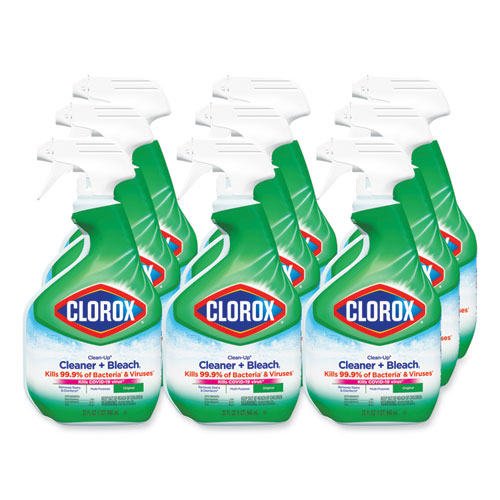 Clorox® Clean-Up Cleaner + Bleach, Original, 32 Oz Spray Bottle, 9/Carton