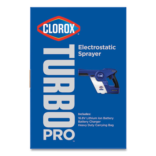 TurboPro Handheld Sprayer, 32 oz, White/Blue, 2/Carton