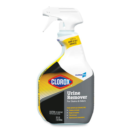 Clorox® Urine Remover for Stains and Odors, 32 oz Spray Bottle, 9/Carton