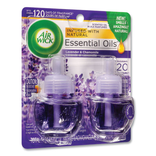 Image of Air Wick® Scented Oil Refill, Lavender And Chamomile, 0.67 Oz, 2/Pack