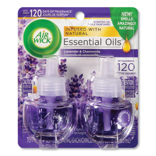 Air Wick® Scented Oil Refill, Lavender And Chamomile, 0.67 Oz, 2/Pack