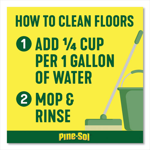 Image of Pine-Sol® Multi-Surface Cleaner, Lemon Fresh, 28 Oz Bottle, 12/Carton