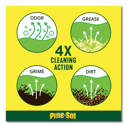 Image of Pine-Sol® Multi-Surface Cleaner, Lemon Fresh, 28 Oz Bottle, 12/Carton