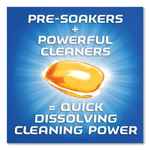 Image of Finish® Dish Detergent Gelpacs, Orange Scent, 54/Box