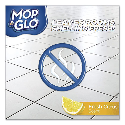 Image of Mop & Glo® Triple Action Floor Cleaner, Fresh Citrus Scent, 32 Oz Bottle