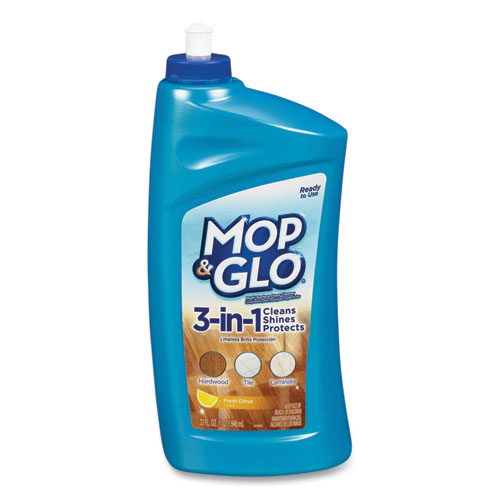 MOP & GLO® Triple Action Floor Cleaner, Fresh Citrus Scent, 32 oz Bottle