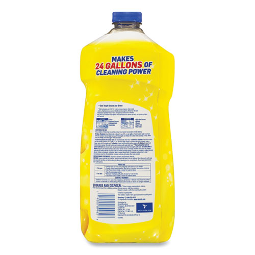 Clean and Fresh Multi-Surface Cleaner, Sparkling Lemon and Sunflower Essence, 48 oz Bottle, 9/Carton