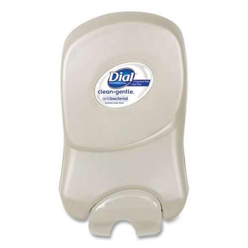 Image of Dial® Professional Dial 1700 Manual Dispenser, 1.7 L, 12.66 X 7.07 X 3.95, Pearl, 3/Carton