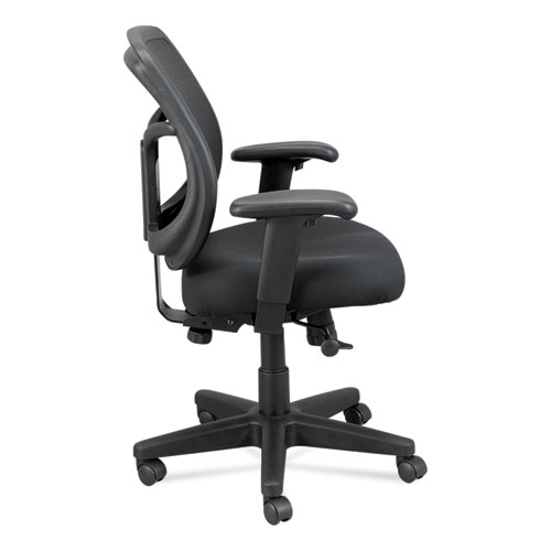 Image of Eurotech Apollo Mid-Back Mesh Chair, 18.1" To 21.7" Seat Height, Black