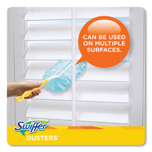 Image of Swiffer® Dusters Refill, Fiber Bristle, Light Blue, 18/Box