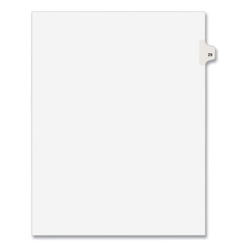 Avery-Style Legal Exhibit Side Tab Divider AVE01340 