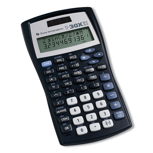 Image of Texas Instruments Ti-30X Iis Scientific Calculator, 10-Digit Lcd, Black