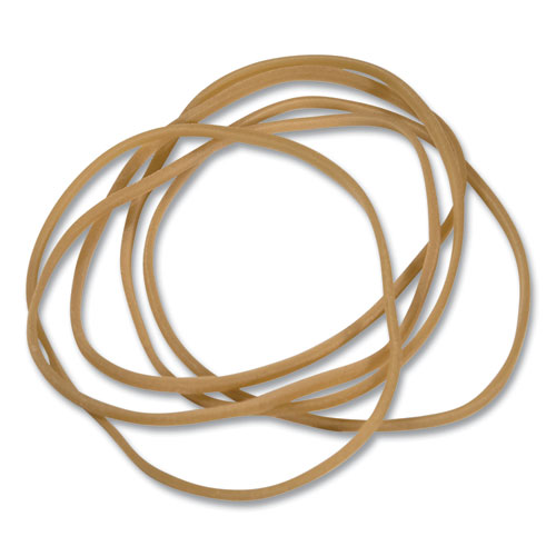 Image of Universal® Rubber Bands, Size 18, 0.04" Gauge, Beige, 4 Oz Box, 400/Pack